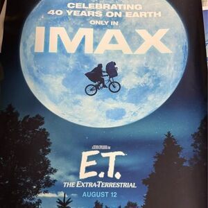 E.T. 40th anniversary poster
